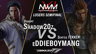 #NWMXI #TEKKEN7 TOP 8 LSF - DISRUPT Shadow20z (Claudio) vs eDDIEBOYMANG (Eddy Gordo)