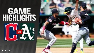 Guardians vs. A's Game Highlights (3/30/24) | MLB Highlights