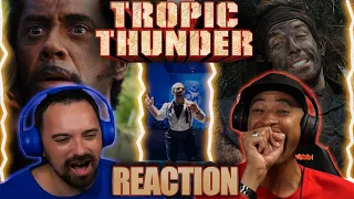 TROPIC THUNDER  (2008) IS COMEDY GOLD!  First Time Watching REACTION!