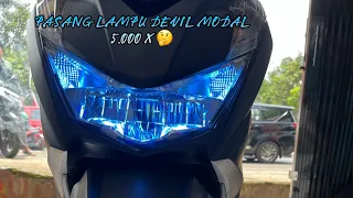 HASIL PEMASANGAN LAMPU DEVIL BEAT DELUXE 2020 2021 2022