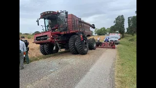 Griggs Farms LLC End of Corn Harvest 2020 and Disaster Strikes (4K)