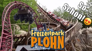 Ein soo schöner Park!😍 Freizeitpark Plohn & Wurzelrudis Erlebniswelt | Vlog #68 | Parksandfunfair
