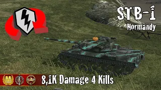 STB-1  |  8,1K Damage 4 Kills  |  WoT Blitz Replays