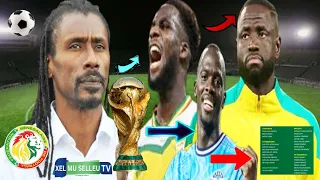 URGENT🚨:3e et 4e journée des éliminatoires mondial 2026 Aliou Cissé zappé Kouyaté et boulaye, Cherif