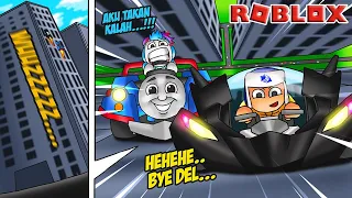 MOBIL BATMAN JALAN DI TEMBOK!!! KERETA THOMAS VS MOBIL BATMAN 2099 DI ROBLOX!!!