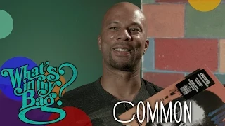 Common - What's In My Bag?