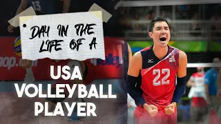 Day in the Life of a USA Volleyball National Team Player