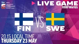 Finland-Sweden | Quarterfinals | Full Game | 2019 IIHF Ice Hockey World Championship