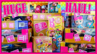 Huge Boxy Girl Haul and Unboxing! | Opening Season 1, Season 2, 1 Big Box, 3 mystery dolls, & more!