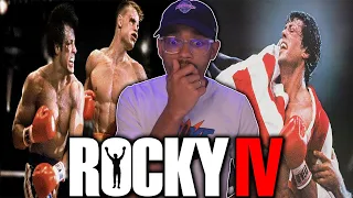 "Rocky IV" IS TRAGIC *FIRST TIME WATCHING MOVIE REACTION*