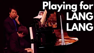 What's it like to play for Lang Lang?