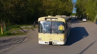 MERCEDES-BENZ O305 ЛЕГЕНДАРНЫЙ НЕМЕЦКИЙ АВТОБУС В РОССИИ