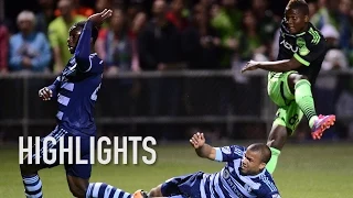 Highlights: Seattle Sounders FC vs Sporting Kansas City | 2015 Desert Diamond Cup