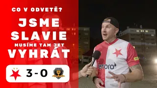 🔴Slavia 3 : 0 Dnipro | Strašák | Odveta? Jsme Slavie, musíme tam jet vyhrát!  ⚪️