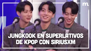 JungKook Jugando a 'Superlativos de K-pop' en SiriusXM | Voice Over en Español