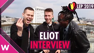 Eliot (Belgium 2019) London Eurovision Party INTERVIEW