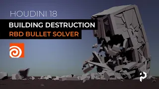 Houdini 18 - Building Destruction - RBD Bullet Solver