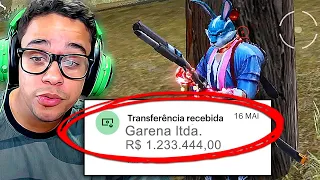 PQ EU SUMI 8 MESES?? PROCESSO e BAN FRAZÃO FREE FIRE...