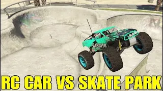 Gta 5 online Rc bandito - RC CAR VS SKATE PARK