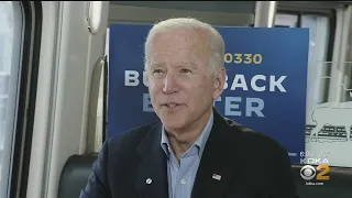 Biden’s 10-Hour Train Campaign Tour Pulls Into Pittsburgh, Several Other Stops Scheduled
