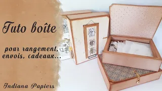 Tuto boîte facile, pratique et jolie