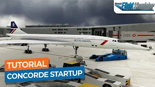 [MSFS] DC Designs Concorde Startup Tutorial｜Drawyah
