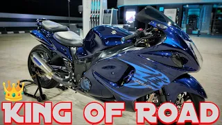 Suzuki Hayabusa Pure Sound!🤯 [Brock's Performance Exhaust + Quick shifter]🔥 Cleanest In The Island🏝️