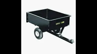How to Replace the Wheels on a Dump Cart/Lawn Trailer