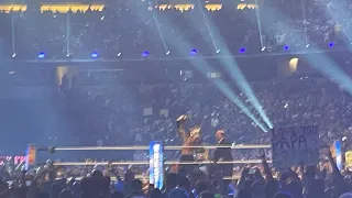 Roman Reigns wins and becomes Undisputed champion Wrestlemania 38 live