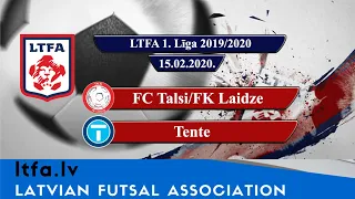 FC Talsi/FK Laidze - Tente [LTFA 1. Līga 2019/20 Highlights]