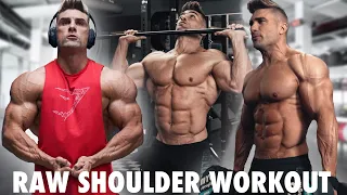 HOW TO BUILD BIG SHOULDERS / RAW SERIES / PART 3