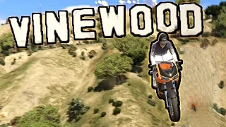 ПРОЛЕТЕТЬ ЧЕРЕЗ БУКВЫ В СЛОВЕ VINEWOOD! █ ТРЮКИ ОТ ПОДПИСЧИКОВ ГТА 5 █ #17