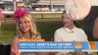 Johnny Weir and Tara Lipinski - Today Show, May 01,2015 Kentucky Derby