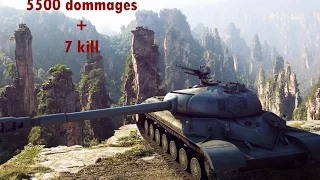 World of Tanks : Game and Review #2 : WZ-111 1-4 , 7 kills, 5500 damages