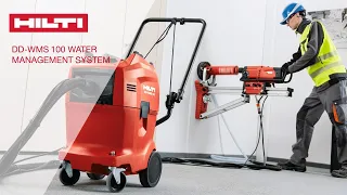 Water management system demo: Hilti DD-WMS 100