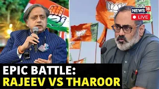 BJP's Rajeev Chandrasekhar Vs Congress's Shashi Tharoor Live | Thiruvananthapuram Gears Up | N18L