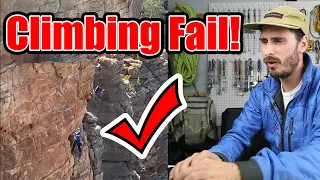 Climbing Fails....That Head Smack Though!