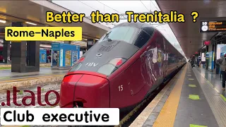 Club executive on ITALO AGV: is better than frecciarossa? Private high speed train ETR575 in 300kmh