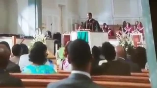 Pastor told the @$!#$!!@@# to GTF out!!!