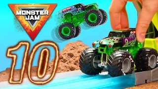 Monster Jam Top 10 STUNTS Countdown