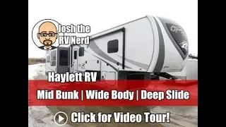 2018 Open Range 371MBH Middle Bunk Bonus Room Wide Body Deep Slide Fifth Wheel by Highland Ridge RV