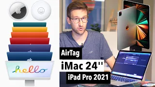 🖥 iMac 24'' | AirTag | iPad Pro 2021 - NOWOŚCI po konferencji Apple 🔥