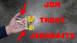 JDM Trout Jerkbait Breakdown! Not Just For Trout?