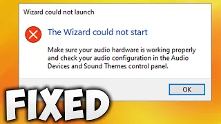 How To Fix The Wizard Could Not Start Microphone Windows 10 / 8 / 7 / 8.1 Error - Make Sure Audio