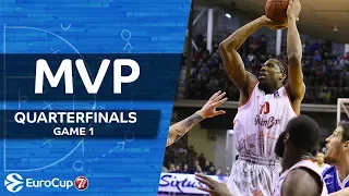 7DAYS EuroCup Quarterfinals Game 1 MVP: Jalen Reynolds, Grissin Bon Reggio Emilia