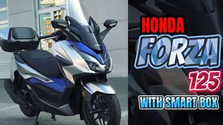 HONDA FORZA 125 WITH SMART BOX | WALK AROUND | CLICK TV