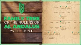 Family Tree of the Rulers of al-Andalus (Muslim Spain & Portugal) | Usephul Charts | 756CE - 1492CE