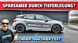 Elektroauto Cupra Born sparsamer nach TIEFERLEGUNG? Wir haben es getestet! #emobility #elektroauto