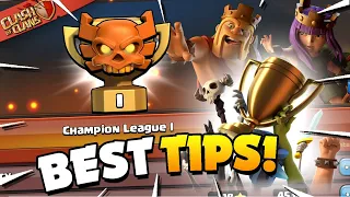 Top 3 Tips for Clan War Leagues!