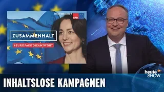 Die Europawahl entscheidet über das Schicksal des Kontinents | heute-show vom 26.04.2019